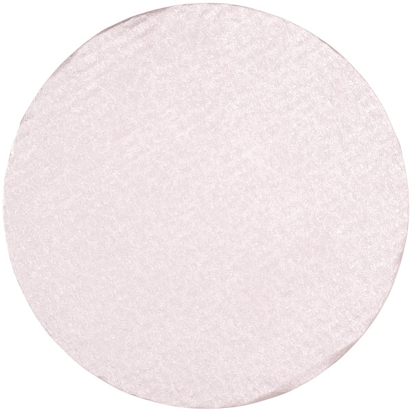 10" Round Pink Foil Cake Board