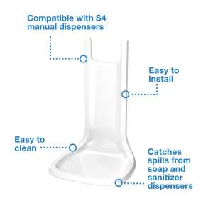 Tork, S4, S4 Drip Tray, White