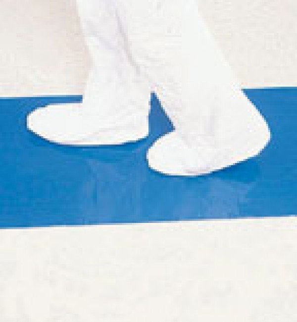 Anti-Static Anti-Fatigue Floor Mat Fisherbrand™ 18 X 36 Inch Blue Polyethylene Film