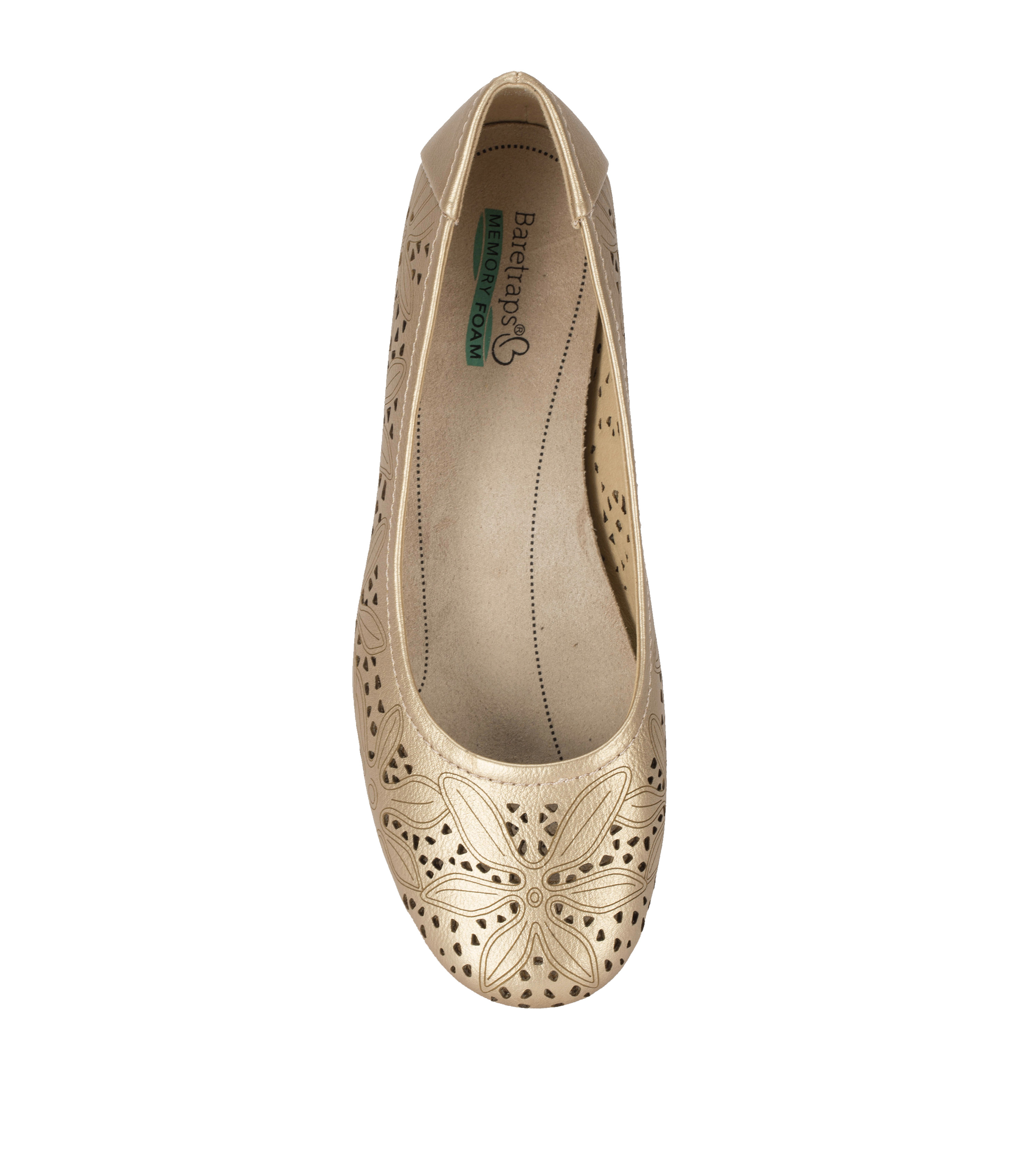 Baretraps MARIAH Women's Casuals Light Gold Size 10 W (BT28837)