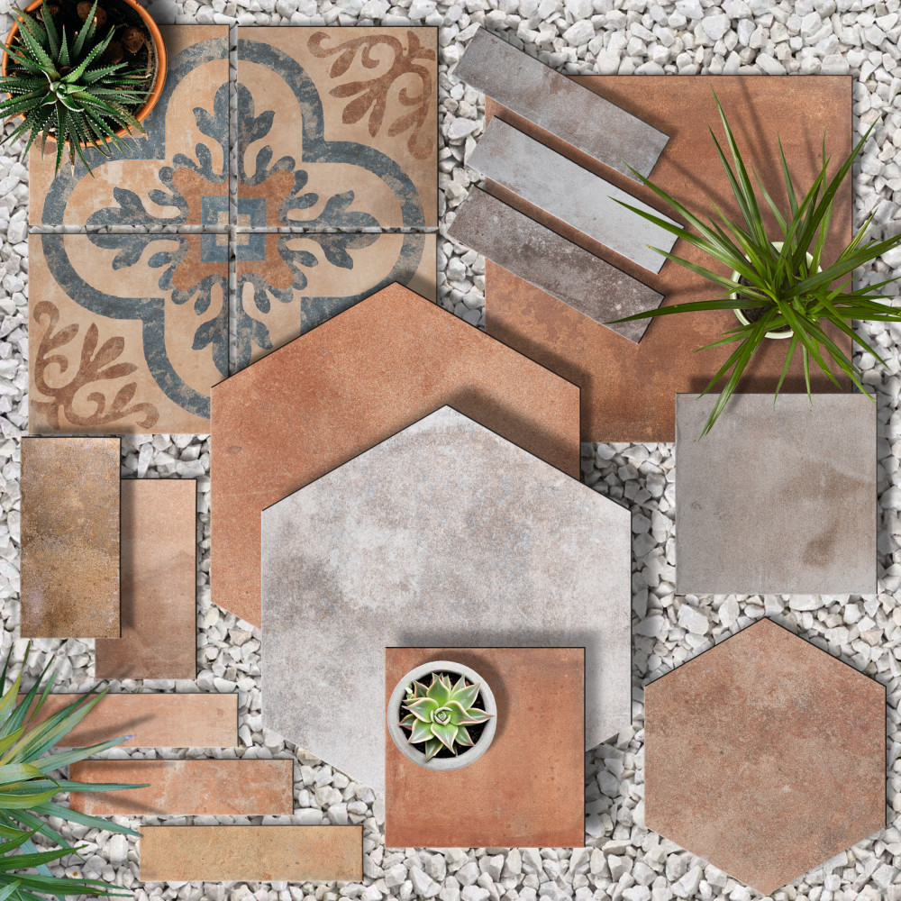Americana Boston North 14 in. x 14 in. Porcelain Floor and Wall Tile