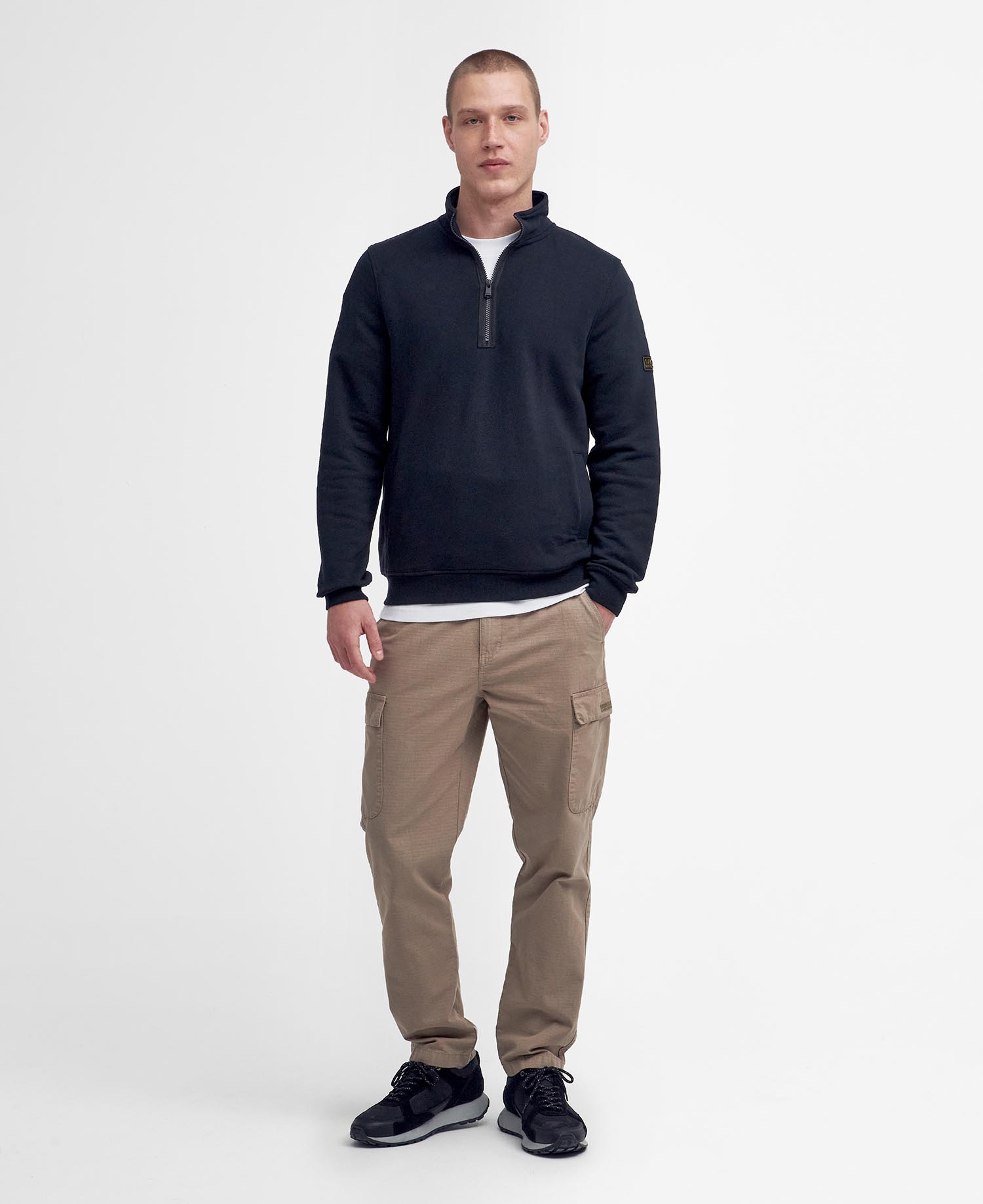 Outline Half-Zip Sweatshirt image number 1