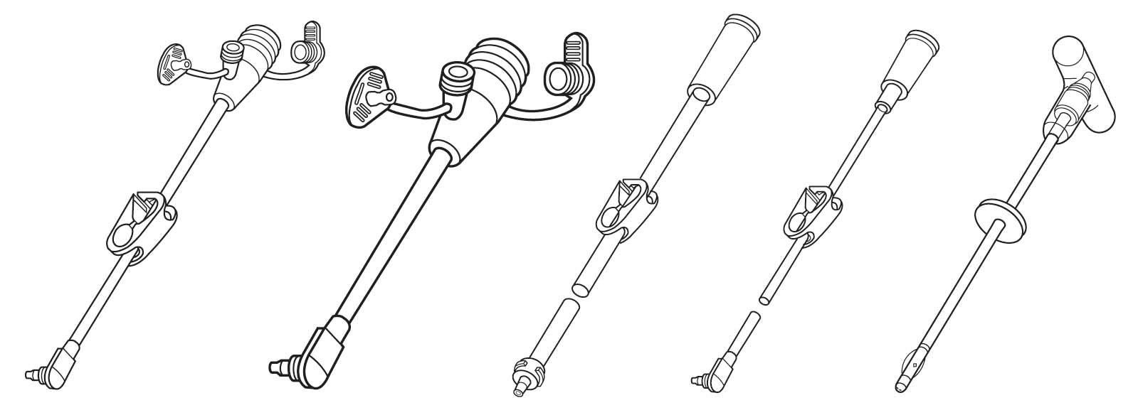 MIC-Key Bolus Extension Feeding Tube Set