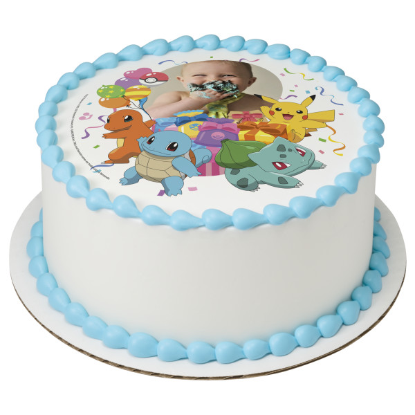Pokémon Happy Party PhotoCake® Edible Image® Frame