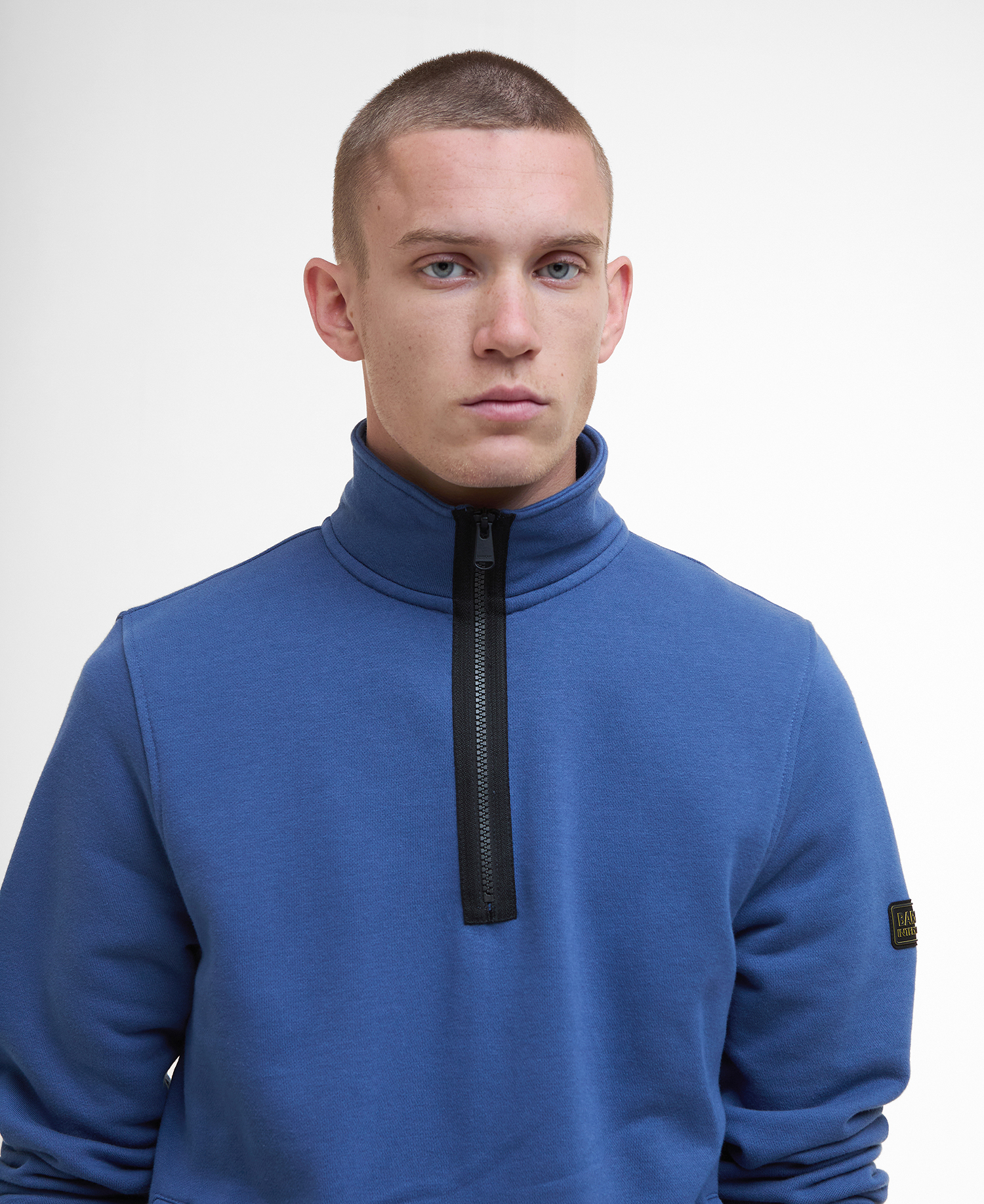 Outline Half-Zip Sweatshirt image number 3