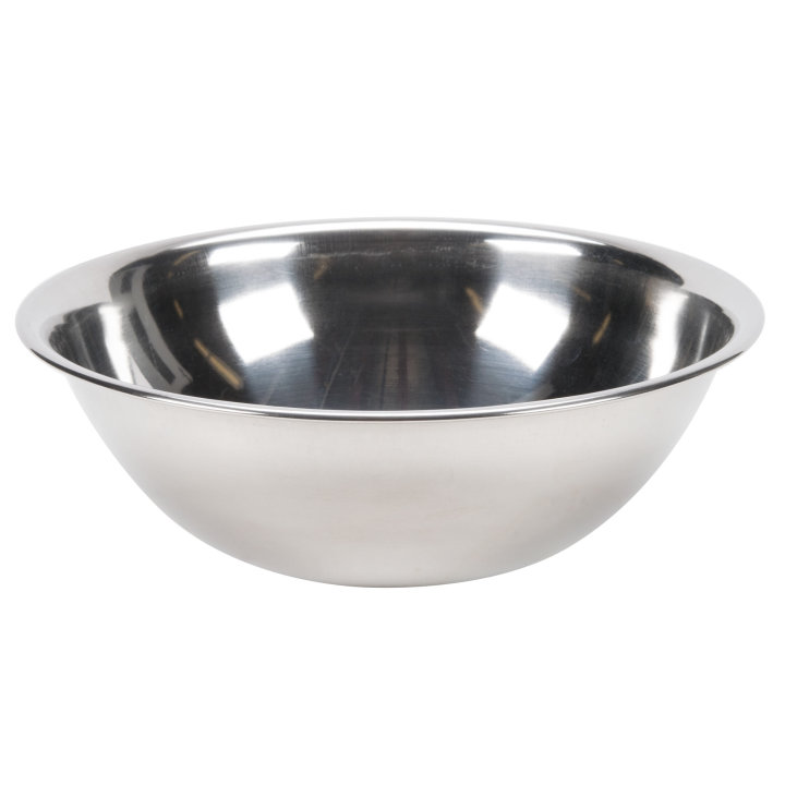 3-quart economy stainless steel mixing bowl