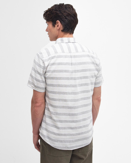 Somerby Striped Tailored Short-Sleeved Shirt