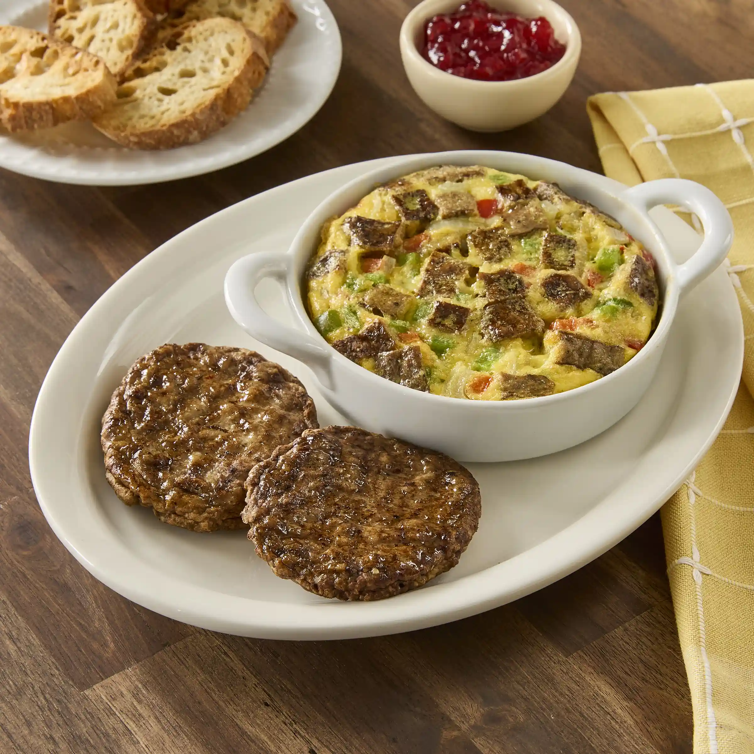 Jimmy Dean® Reduced Fat, Fully Cooked Country Sage Turkey Sausage Patties, 1.5 oz_image_2