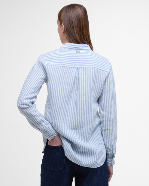 Camicia a maniche lunghe Marine dalla vestibilità comoda 