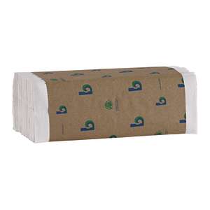 Boardwalk, Folded Towel, C-Fold, 1 ply, White