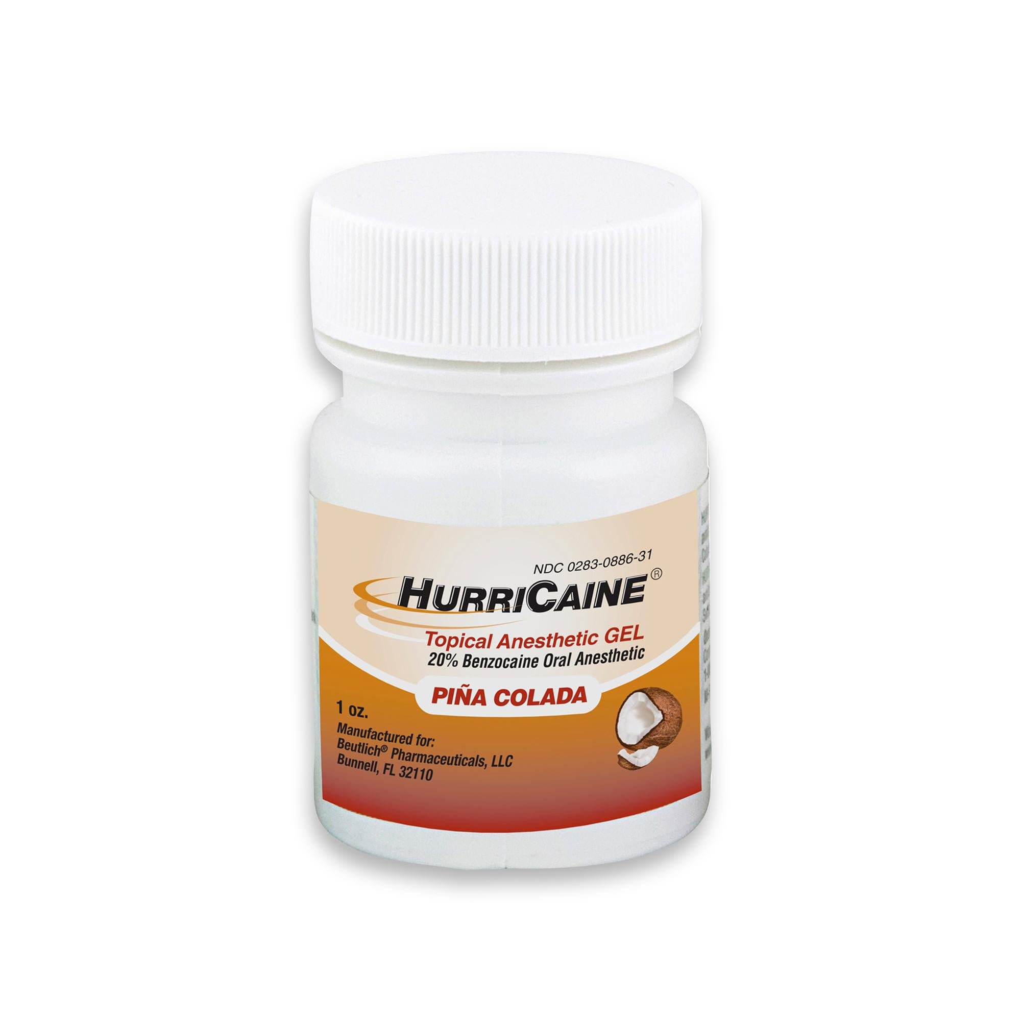HurriCaine® Benzocaine Oral Pain Relief, Piña Colada flavor