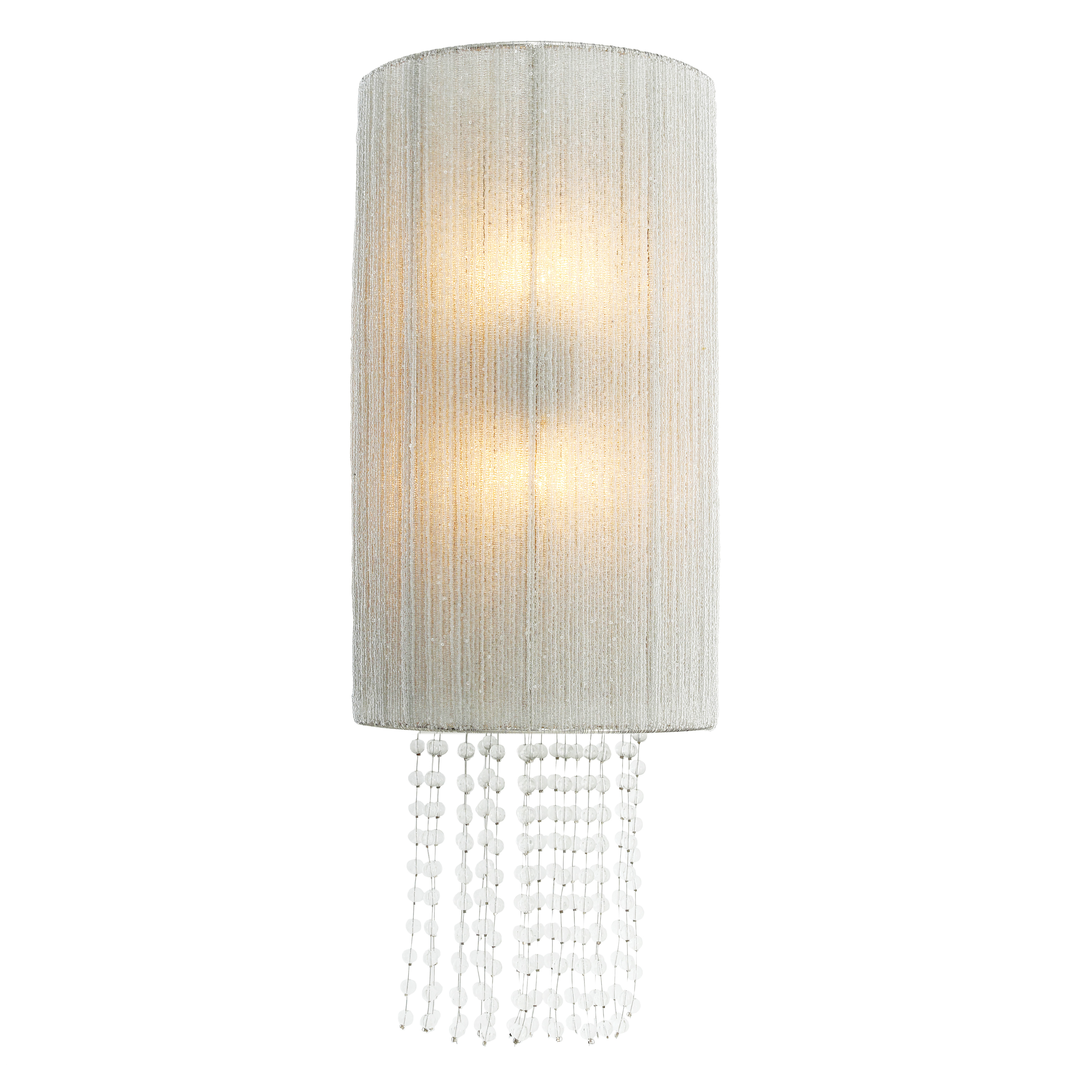 Crystal Reign 2 Light Wall Sconce