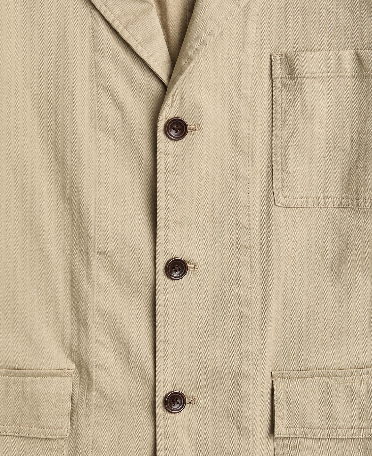 Herringbone Cotton Worker Jacket image number 5