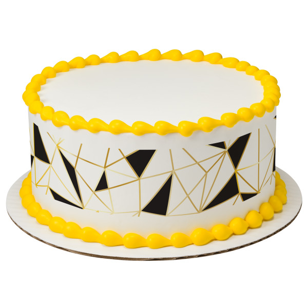 Geometric Shapes PhotoCake® Edible Image® Strips