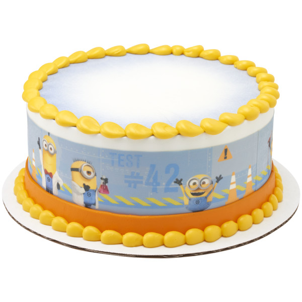 Despicable Me™ Minions Testing 123 PhotoCake® Edible Image® Strips