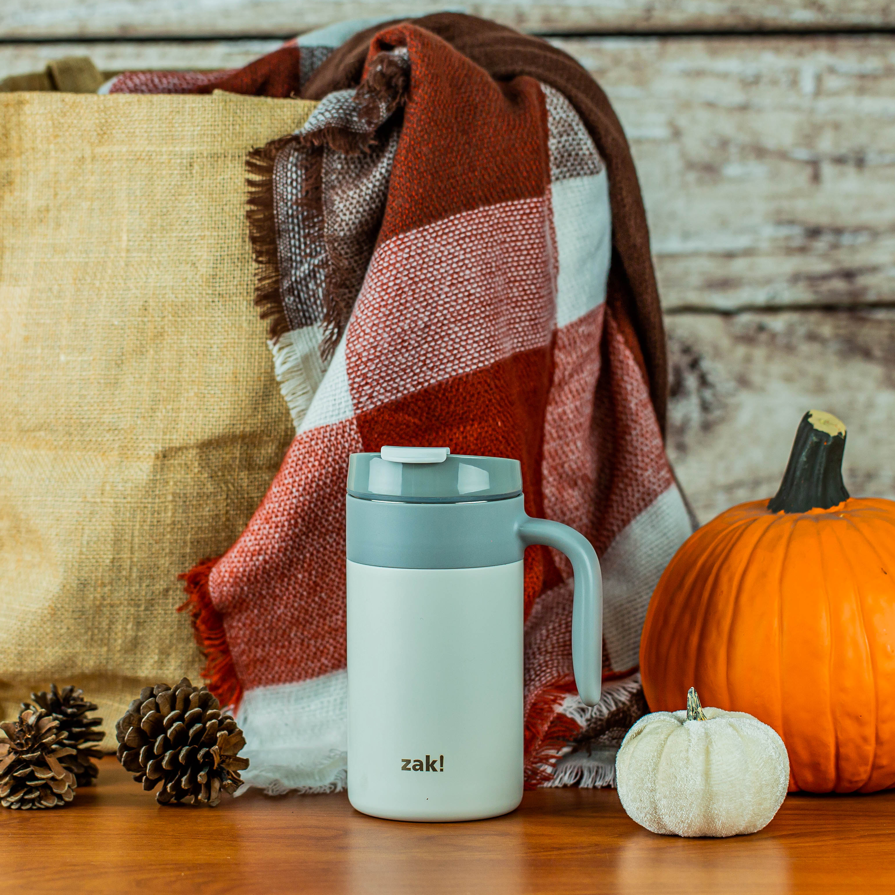 Aberdeen 20 ounce Vacuum Insulated Stainless Steel Tumbler, Gray slideshow image 7 Aberdeen 20 ounce Vacuum Insulated Stainless Steel Tumbler, Gray slideshow image 7