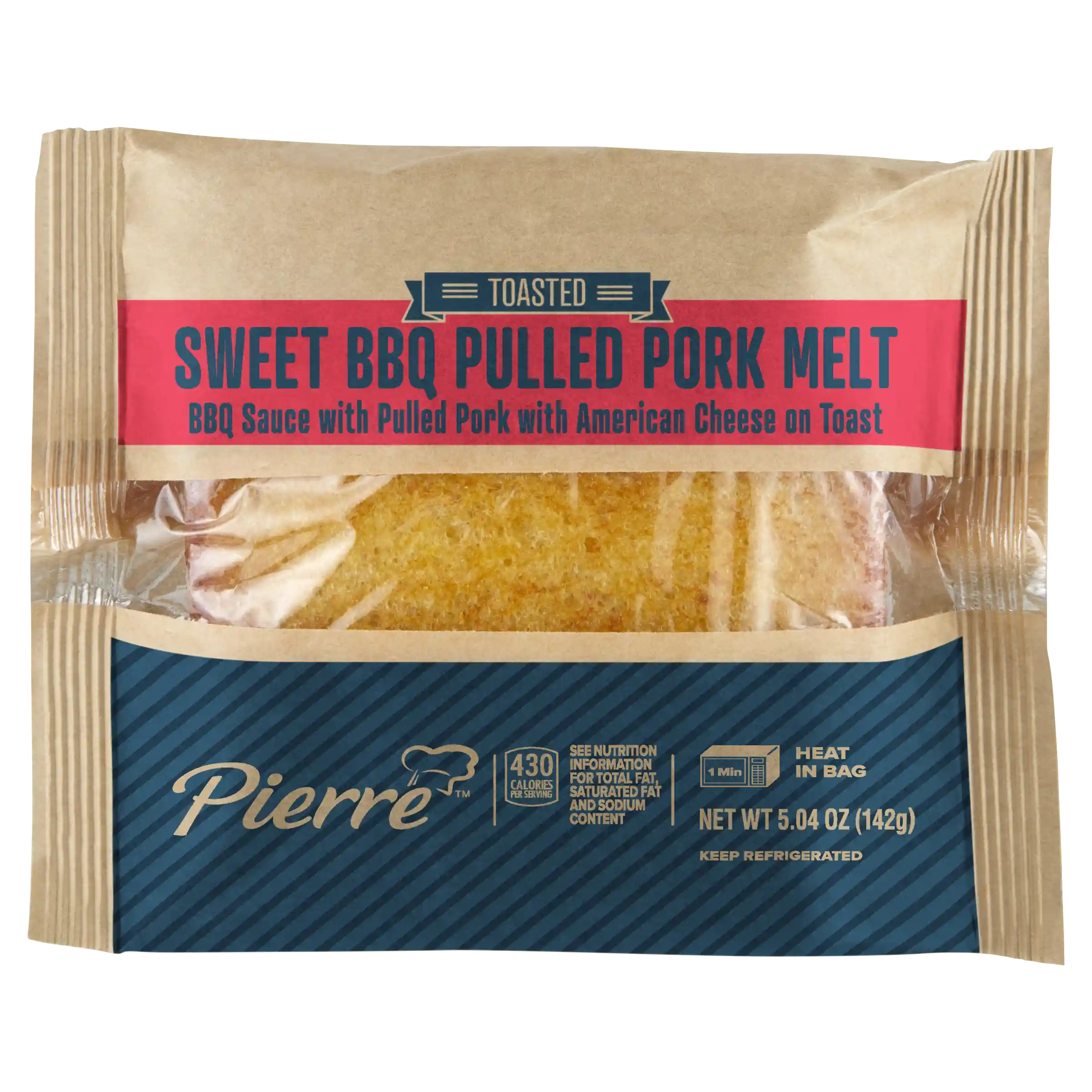 Pierre® Toasted BBQ Pulled Pork Melt _image_21