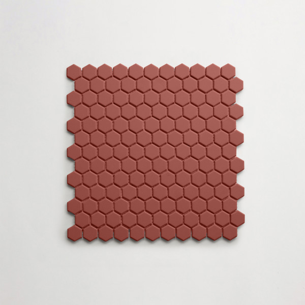 Lido | Acquiterre | Mini Hex | Mexican Poinsettia | Matte