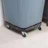 Rubbermaid Commercial, BRUTE, Square, Black, Receptacle Dolly