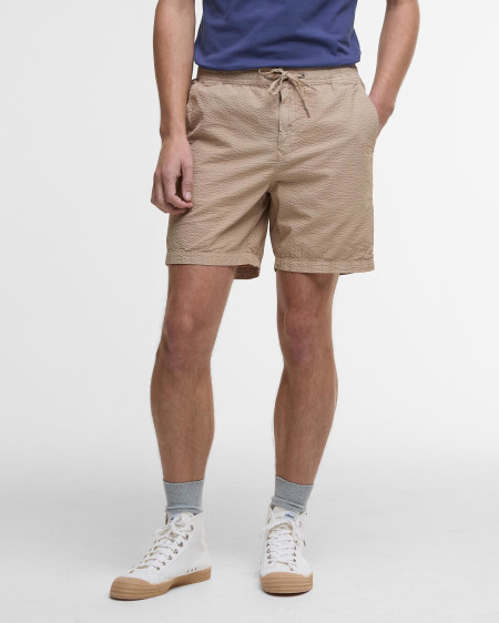 Seersucker Relaxed Shorts