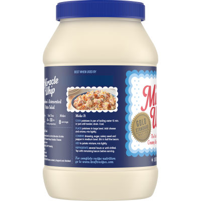 Miracle Whip Dressing, for a Keto and Low Carb Lifestyle, 30 fl oz Jar