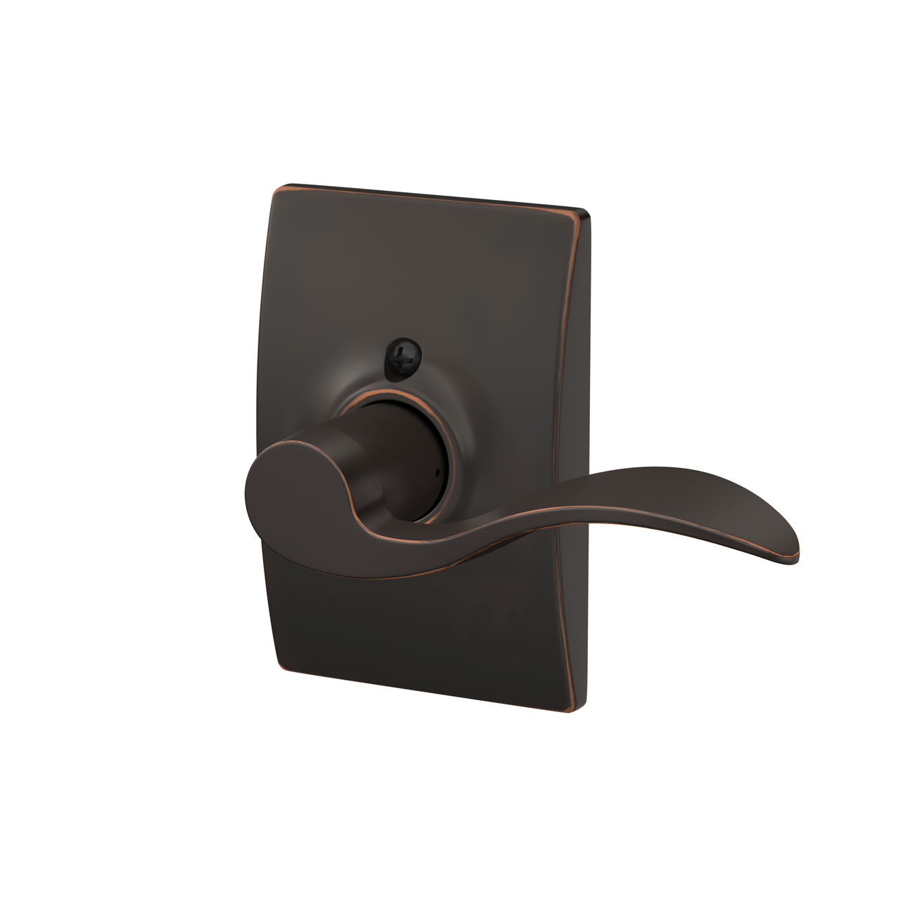 Accent Non-Turning (Dummy) Door Lever with Century Trim