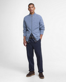Talder Zip-Up Jumper Bluestone