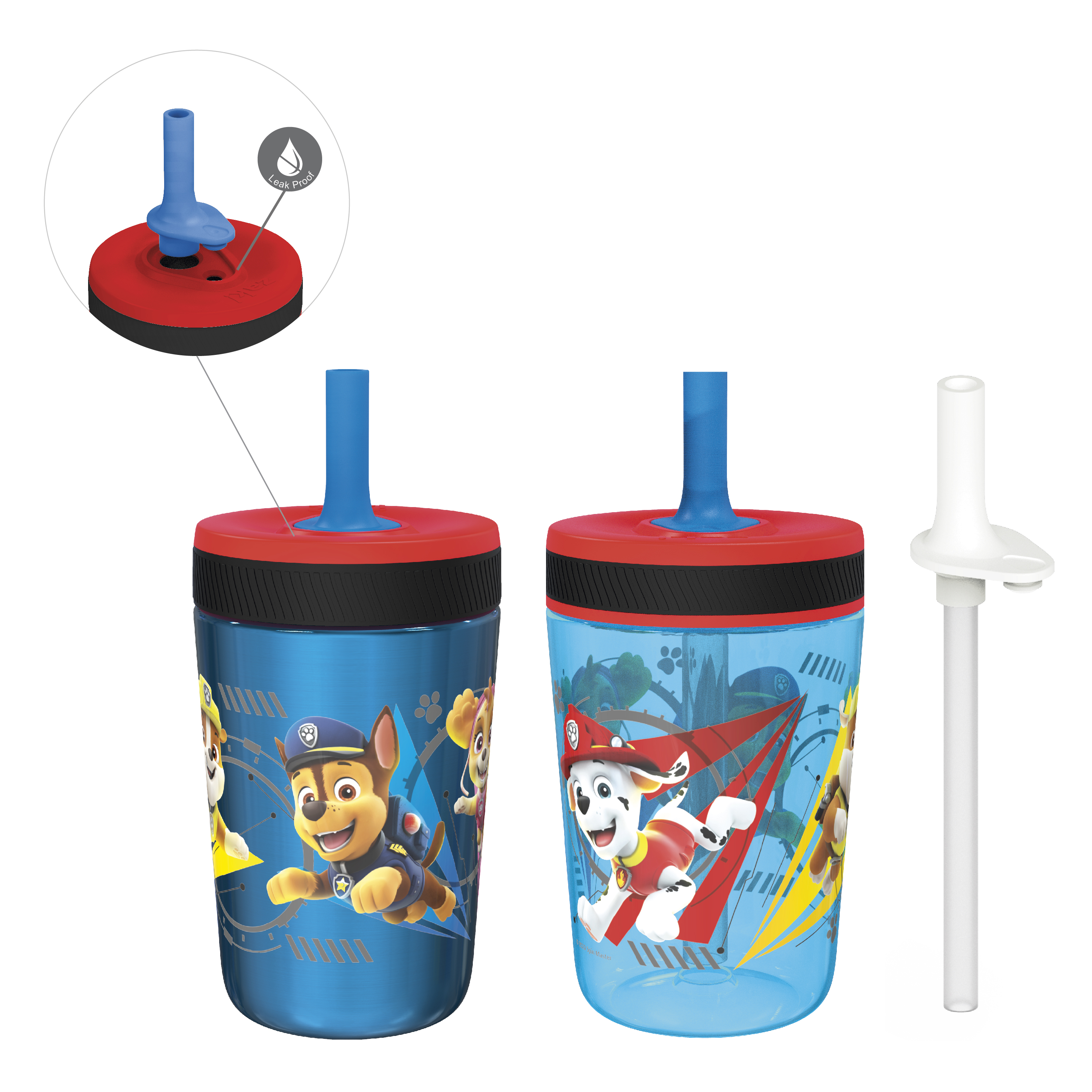 Paw Patrol 15 ounce Plastic Tumbler, Chase, Skye, Marshall and Friends, 3-piece set slideshow image 1 Paw Patrol 15 ounce Plastic Tumbler, Chase, Skye, Marshall and Friends, 3-piece set slideshow image 1
