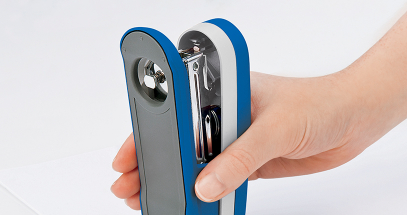 Internal metal mechanisms increase performance and durability.