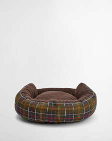 Snuggle Dog Bed 30" Classic Tartan