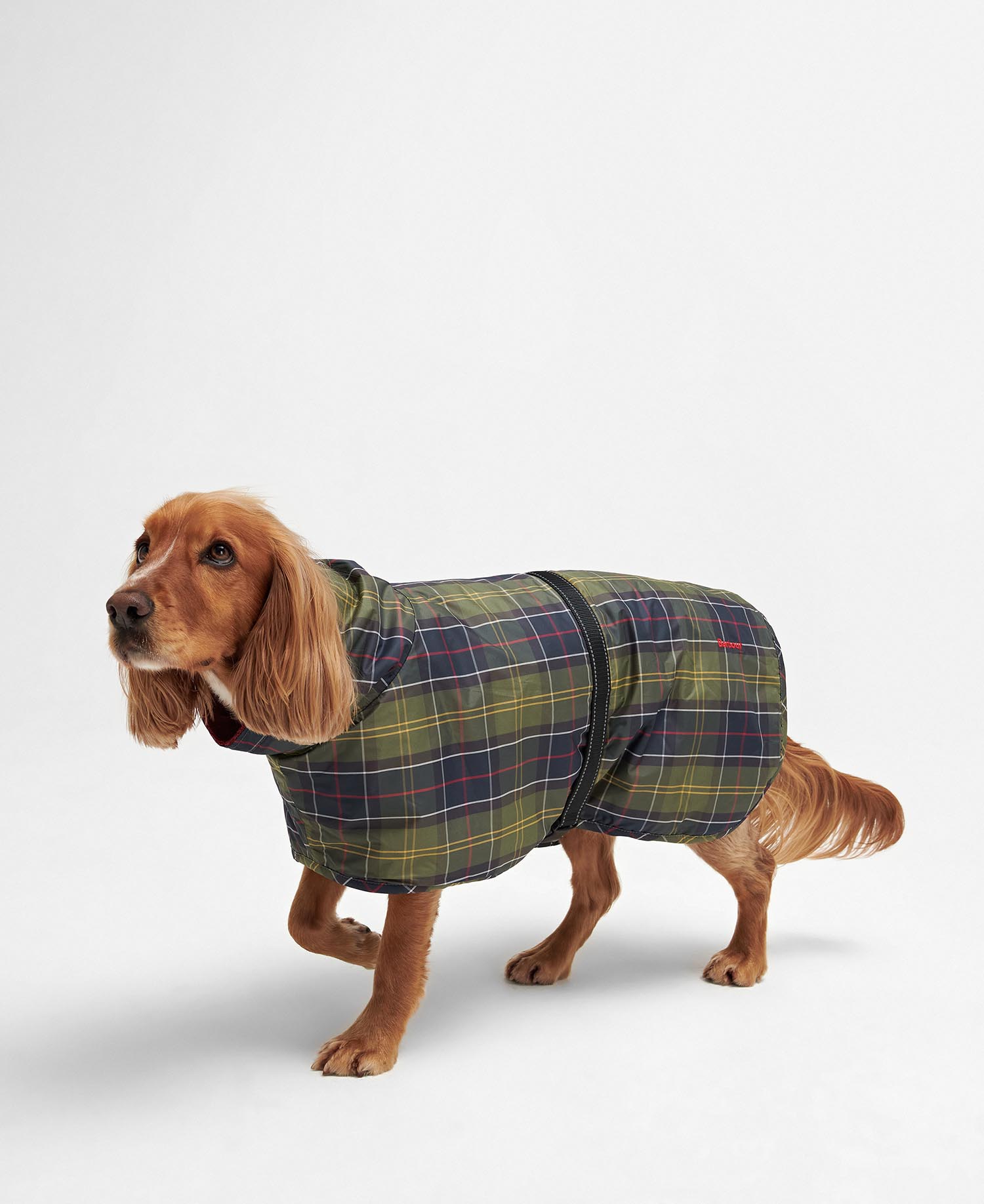 Tartan Dog Drying Robe image number 1