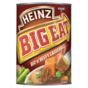  Heinz® Big Eat™ Big 'n' Beefy Casserole Canned Meal 410g 