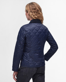 Deveron Quilted Jacket Navy-Pale Pink
