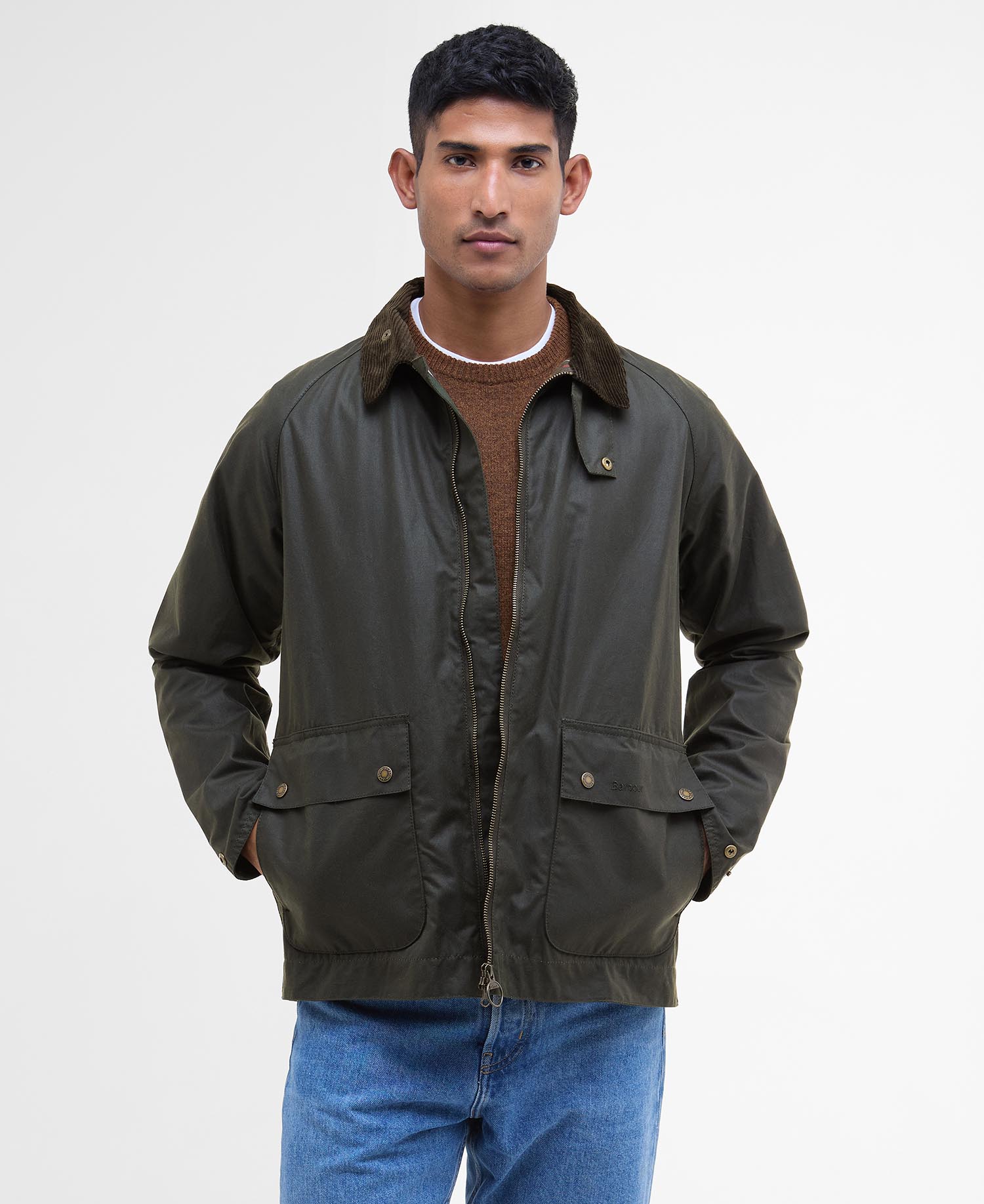 Bedale Short Waxed Jacket image number 0