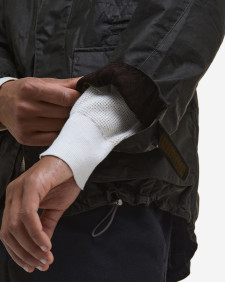 Barbour x TO KI TO Mountain Waxed Jacket Sage