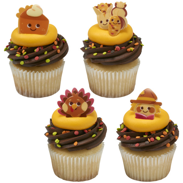 Happy Harvest Cupcake Rings