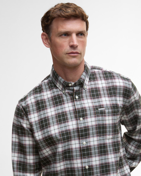 Camicia Telfield a maniche lunghe con vestibilità regular