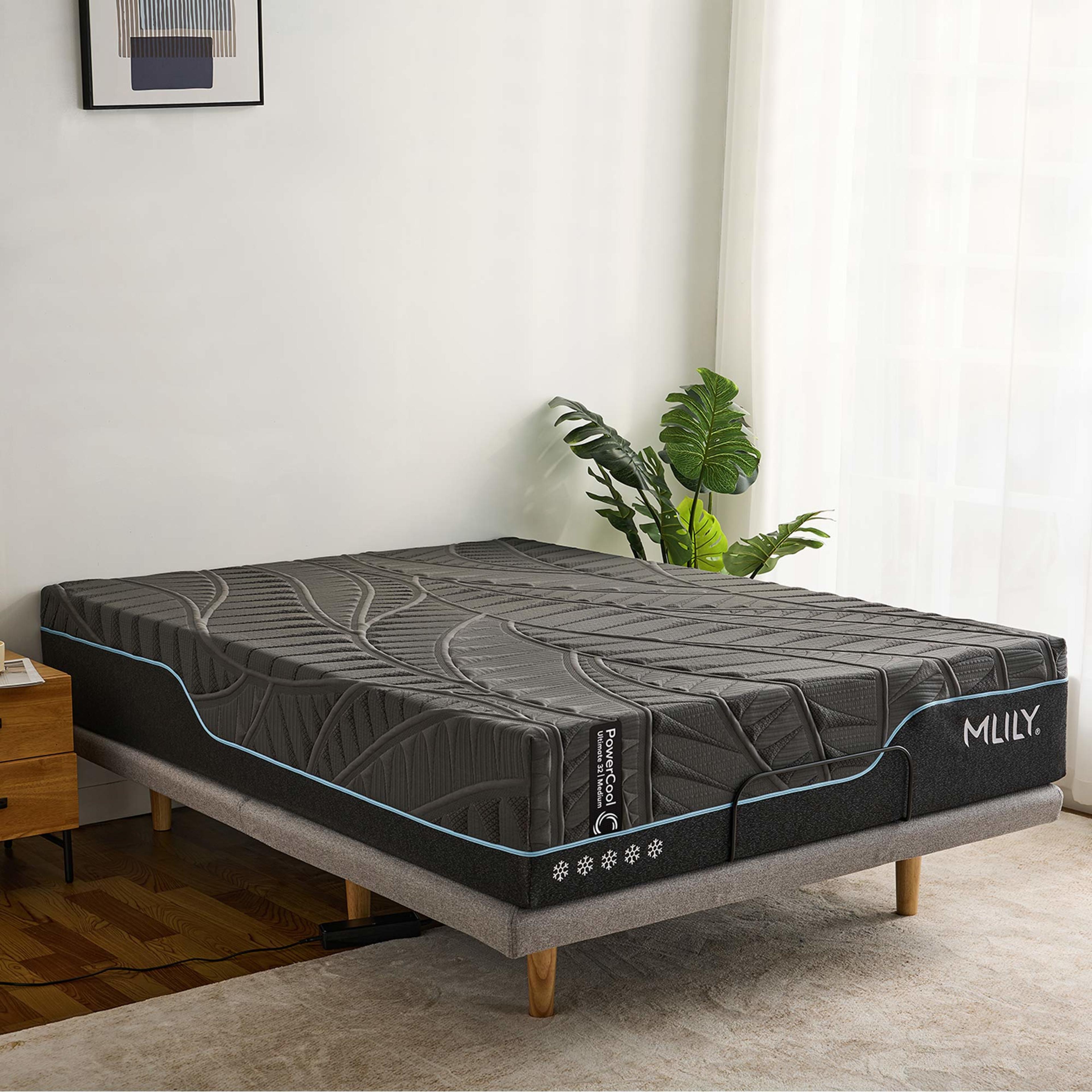 Lifestyle image of the  Mlily Powercool Ultimate Mattress, Medium from Forty Winks