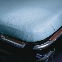 Snug-Fit Blue Stretcher Sheet, 40 x 89 Inch MK 701898