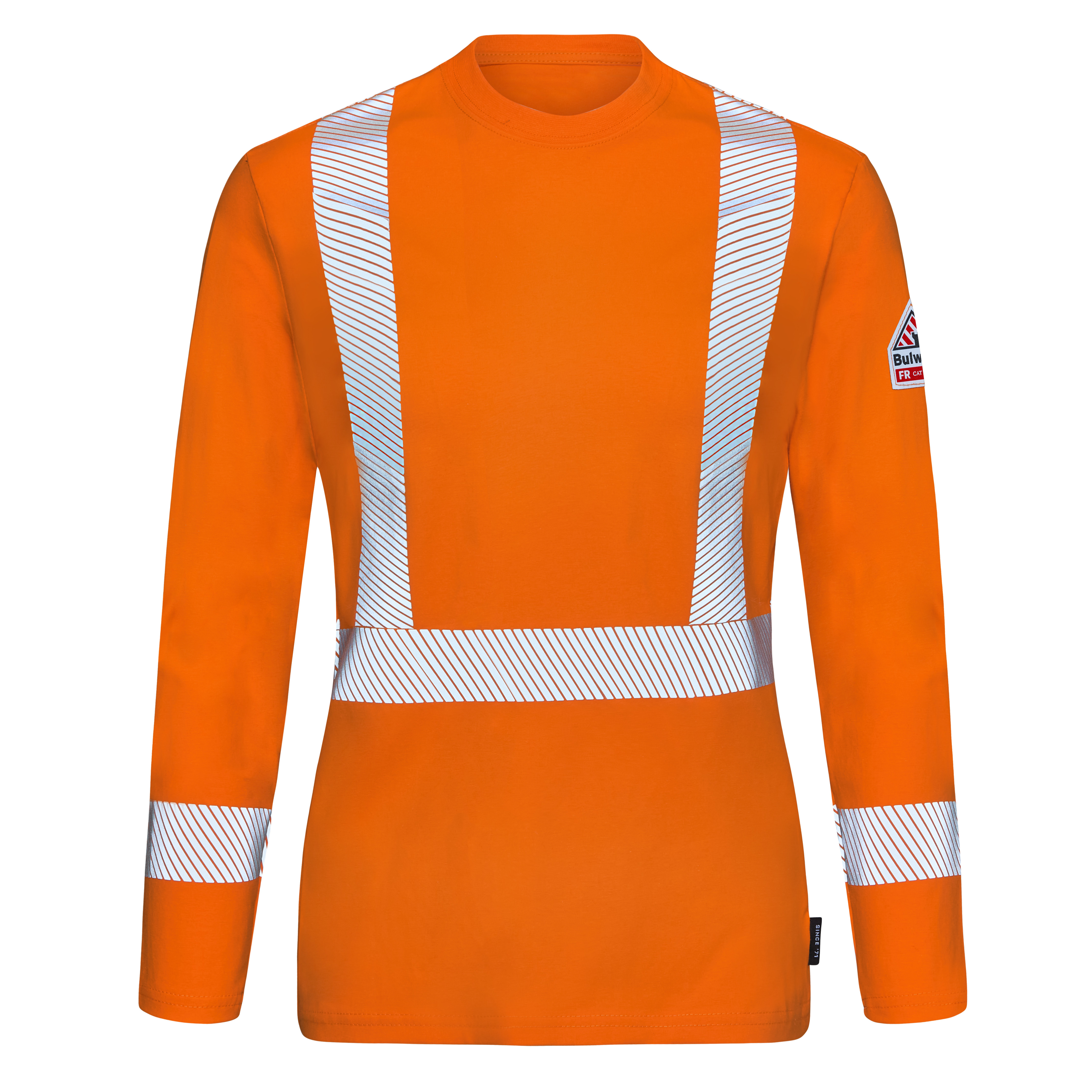Women‘s Flex Knit Tee with Reflective Striping-Bulwark