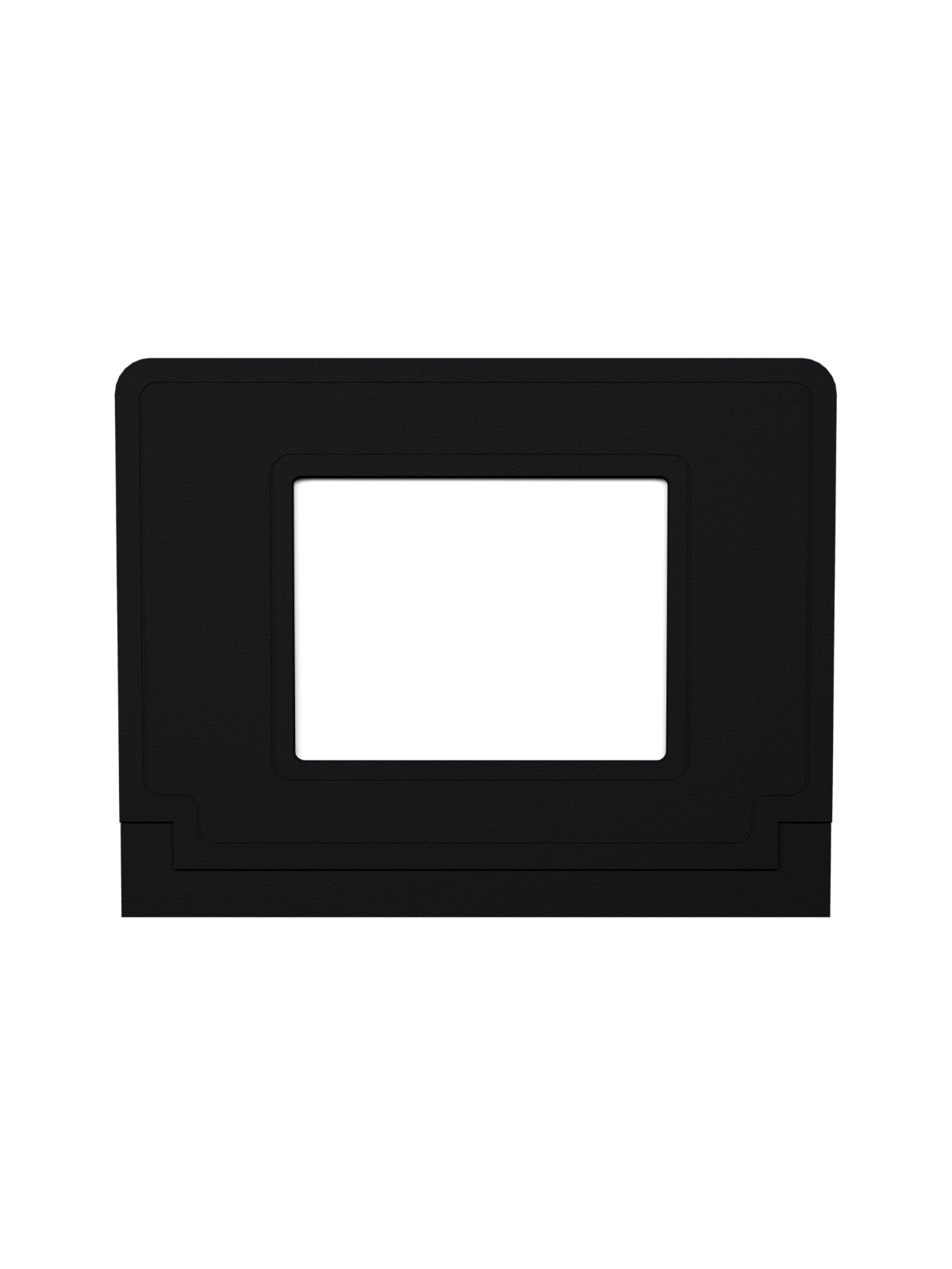 VISION – Single – Sign Frame – Black