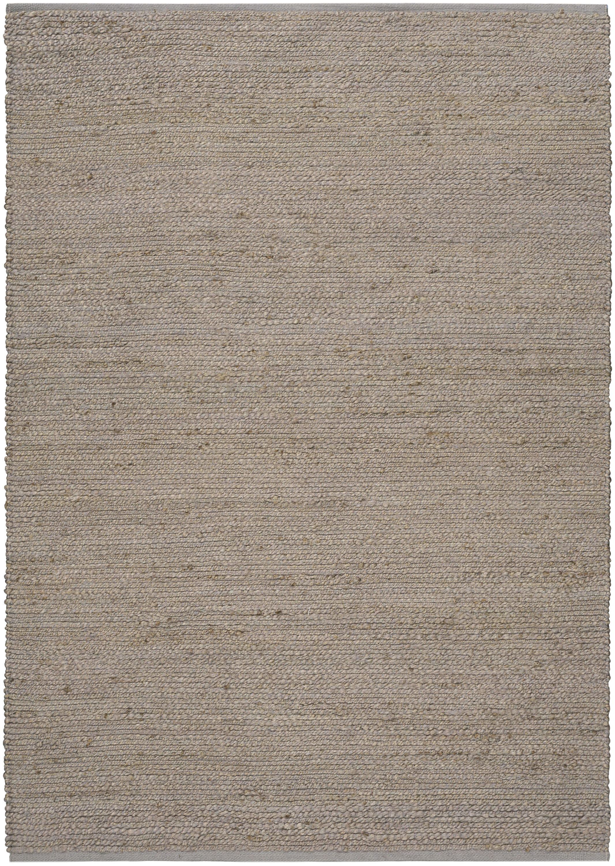 Nourison Natural Jute 9' x 12' Grey Farmhouse Indoor Rug