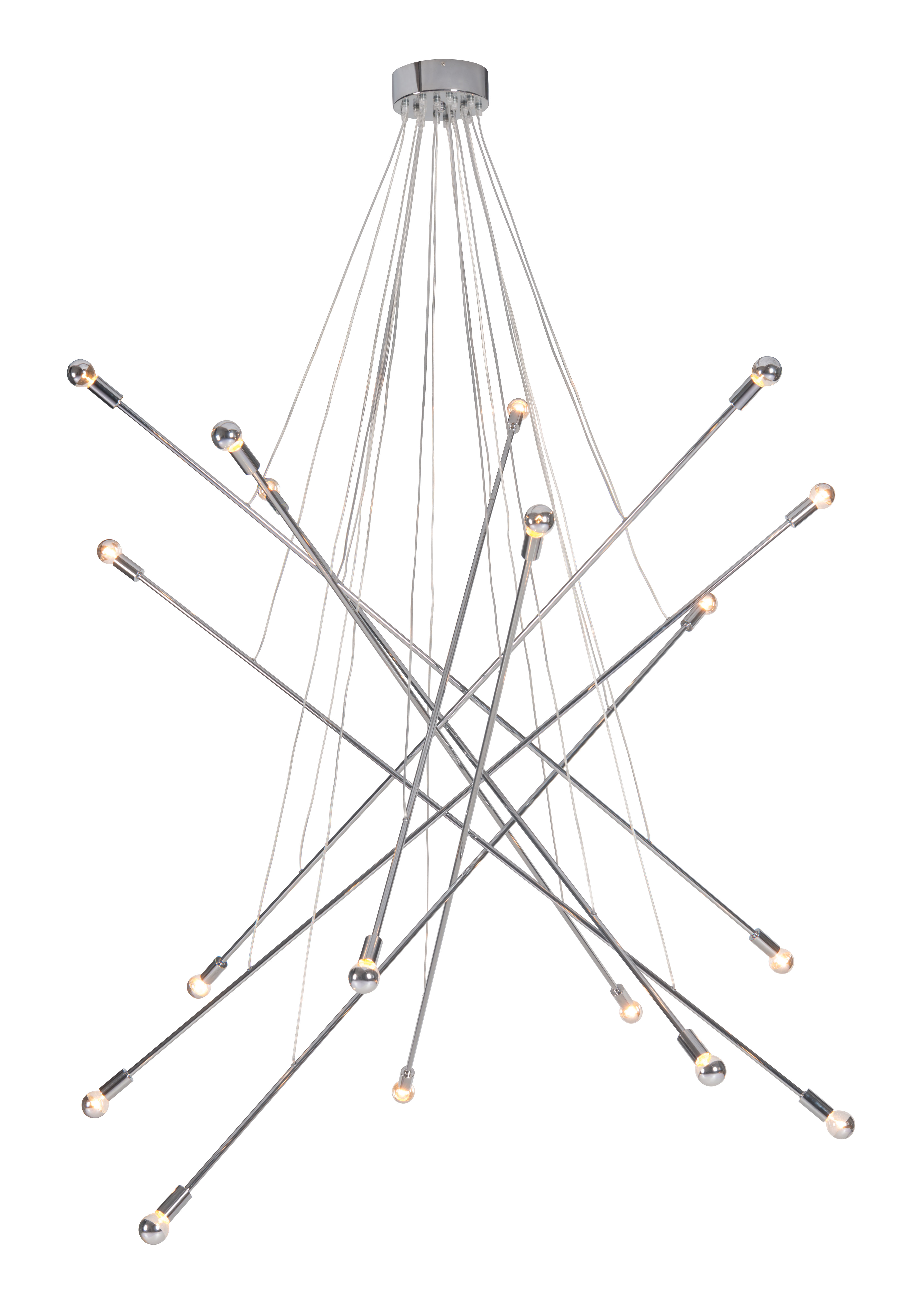 Belief Ceiling Lamp Chrome product image