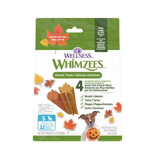 WHIMZEES Fall Shapes Front packaging
