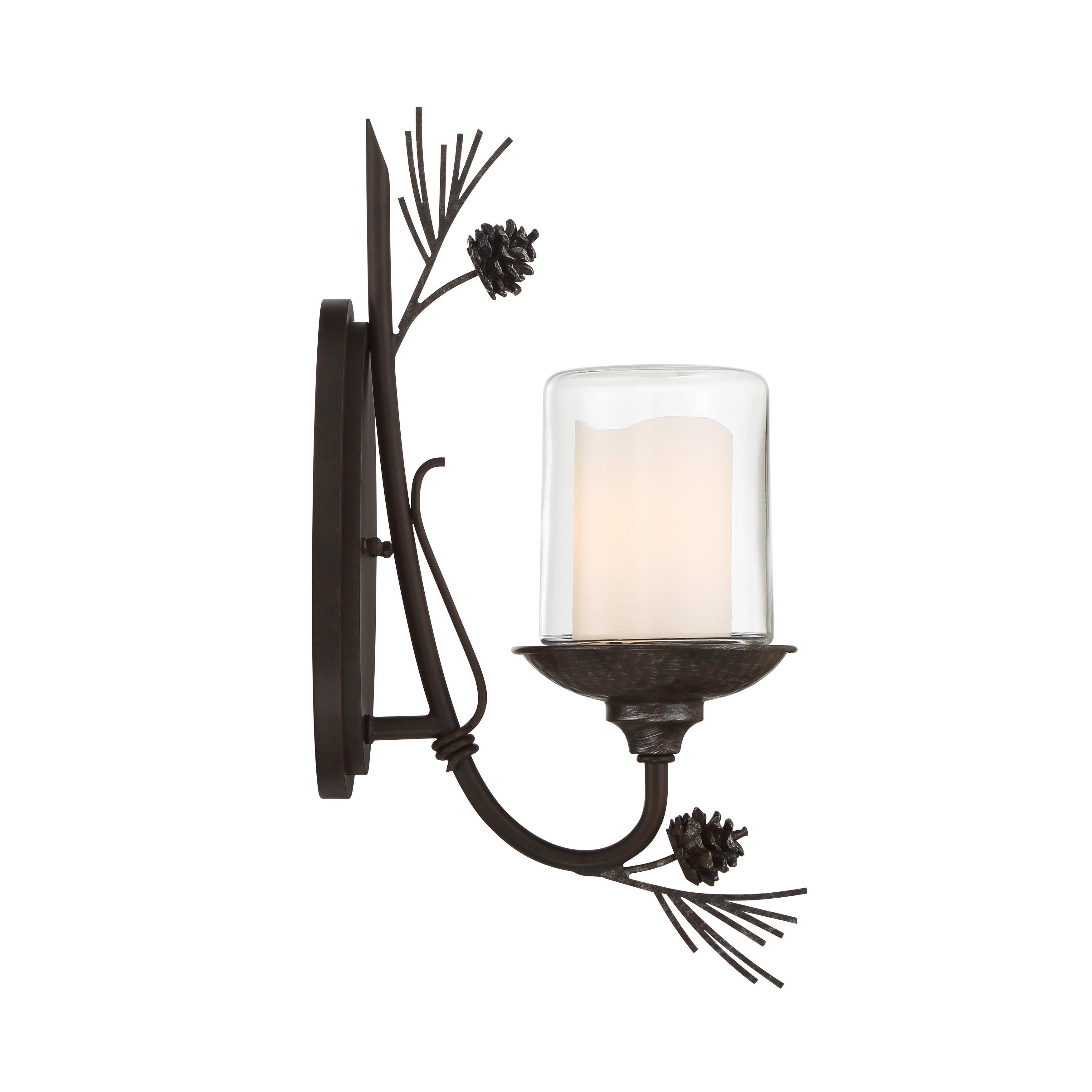 Ponderosa Ridge 1-Light Wall Sconce - Image 4