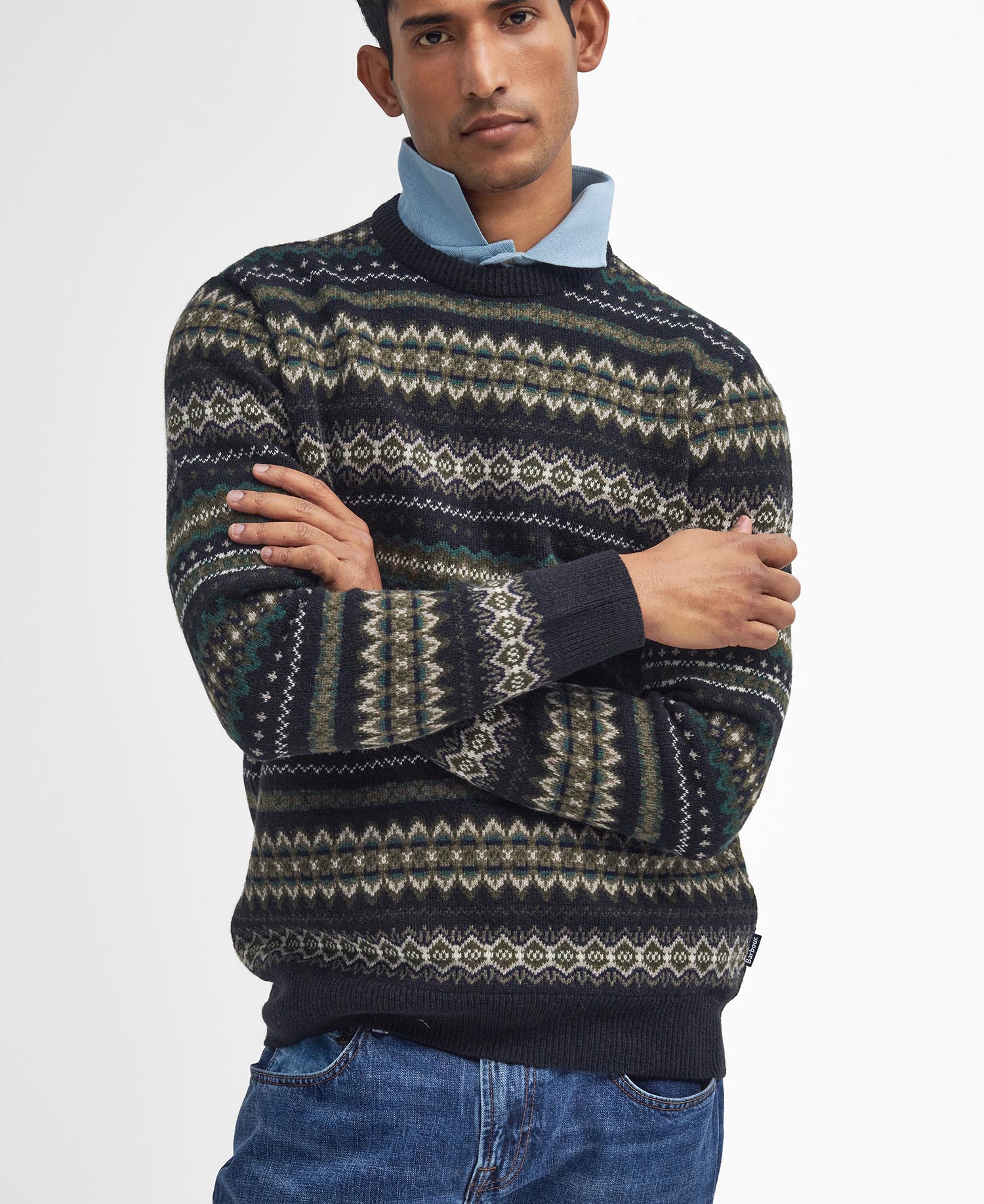 Maglia a girocollo Case Fair Isle image number 3