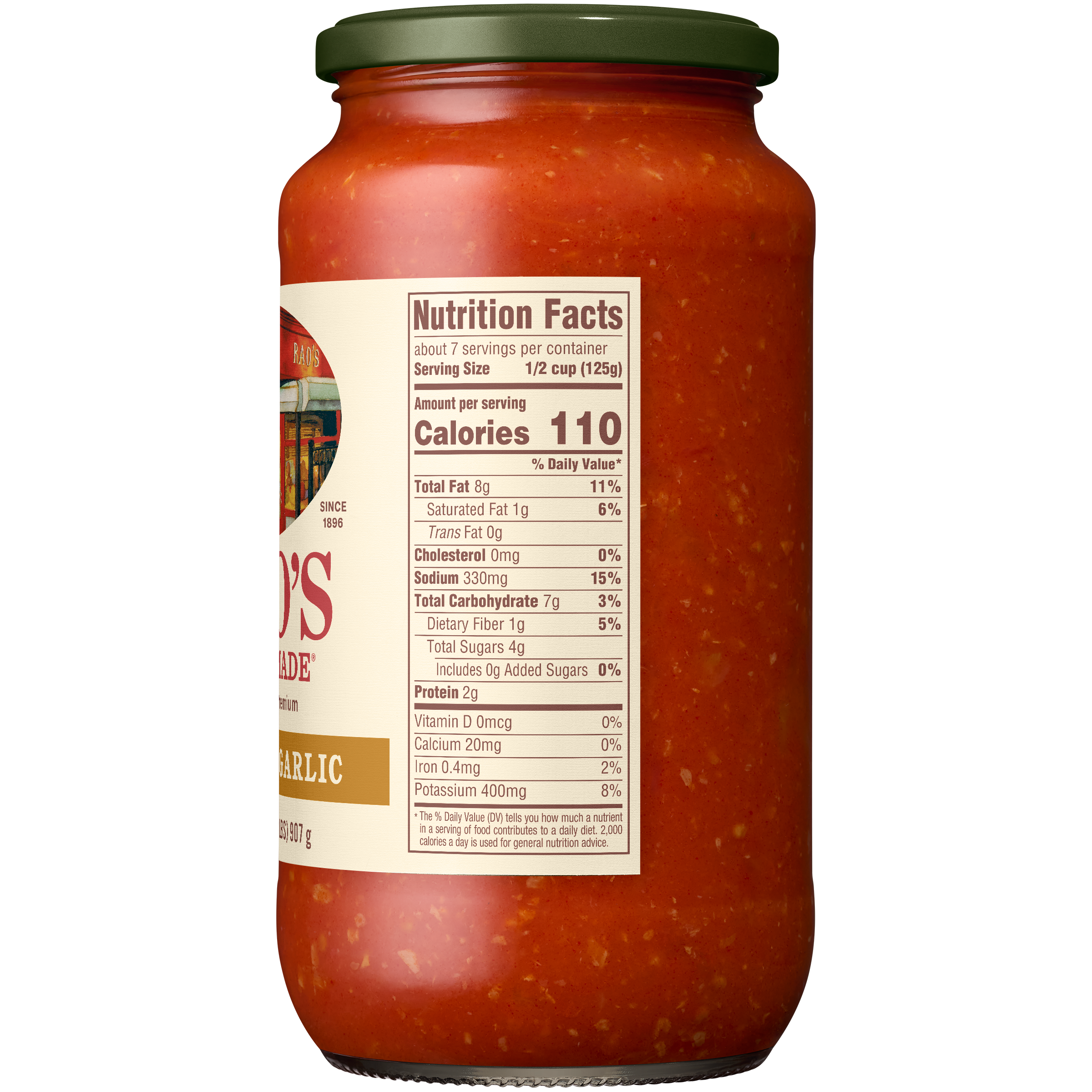 Roasted Garlic Sauce, 32 oz - Right Image