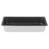 Full-size 4-inch-deep Super Pan 3® stainless steel steam table pan with Steel Coat x3™ nonstick coating