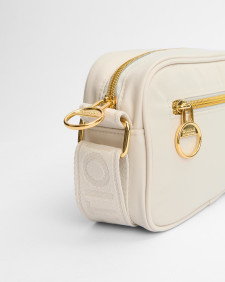 Micro Qualify Crossbody Bag Light Pearl