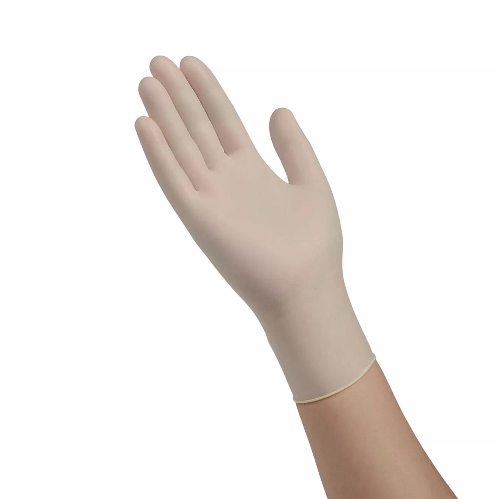 Positive Touch® Latex Exam Glove, Small, Ivory